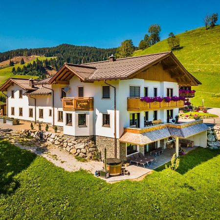 Lindbichlhof Urlaub Am Bio Bauernhof Lägenhet Sankt Johann im Pongau Exteriör bild
