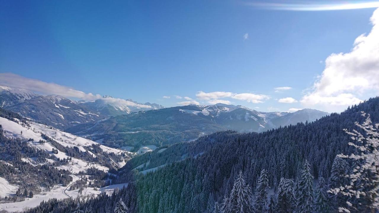 Lindbichlhof Urlaub Am Bio Bauernhof Lägenhet Sankt Johann im Pongau Exteriör bild