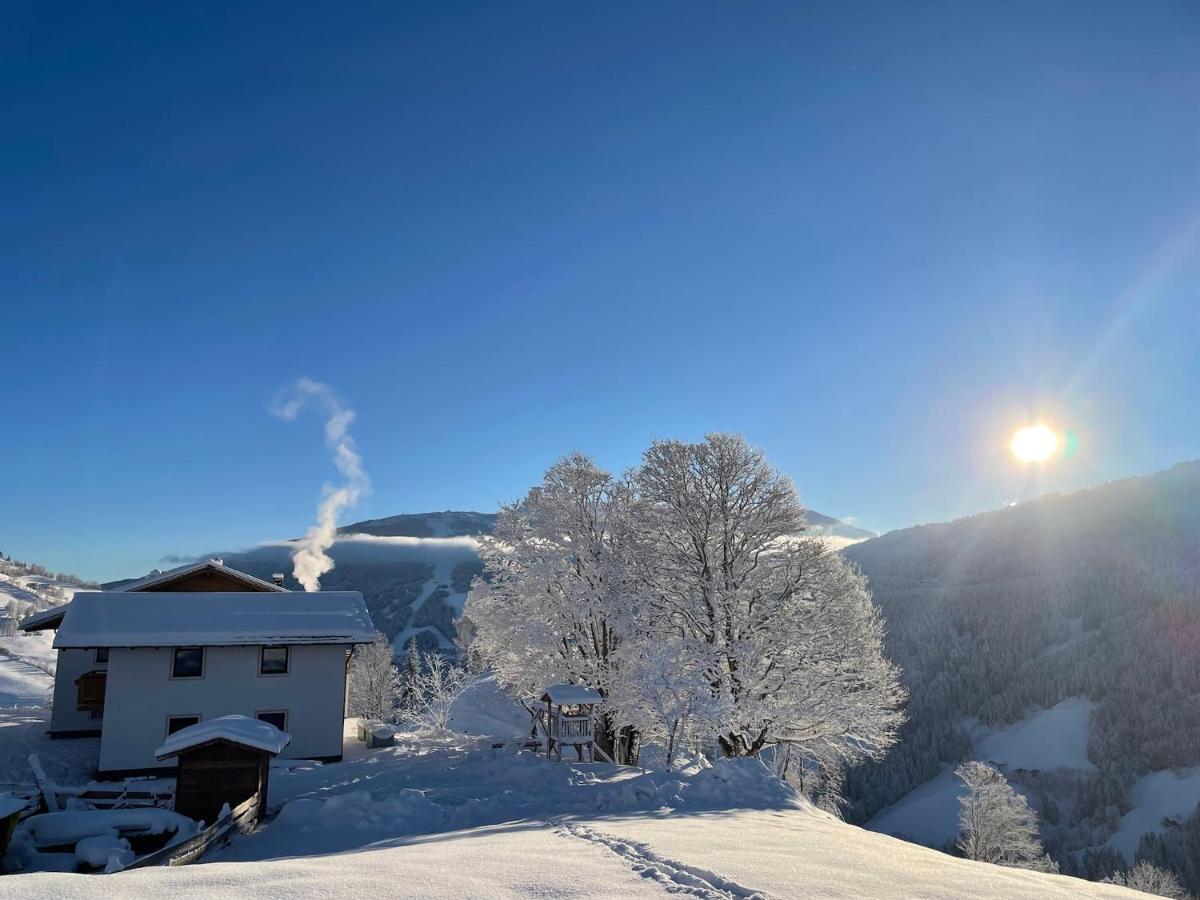 Lindbichlhof Urlaub Am Bio Bauernhof Lägenhet Sankt Johann im Pongau Exteriör bild