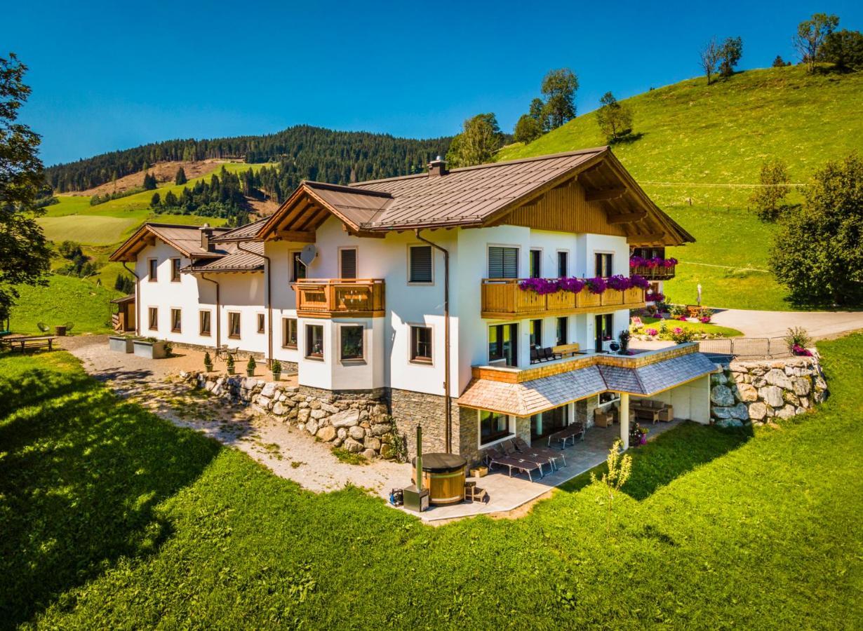 Lindbichlhof Urlaub Am Bio Bauernhof Lägenhet Sankt Johann im Pongau Exteriör bild