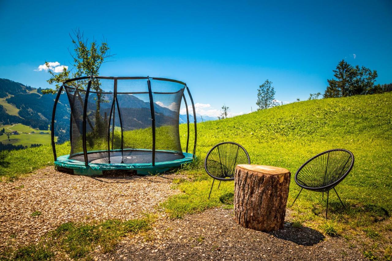 Lindbichlhof Urlaub Am Bio Bauernhof Lägenhet Sankt Johann im Pongau Exteriör bild
