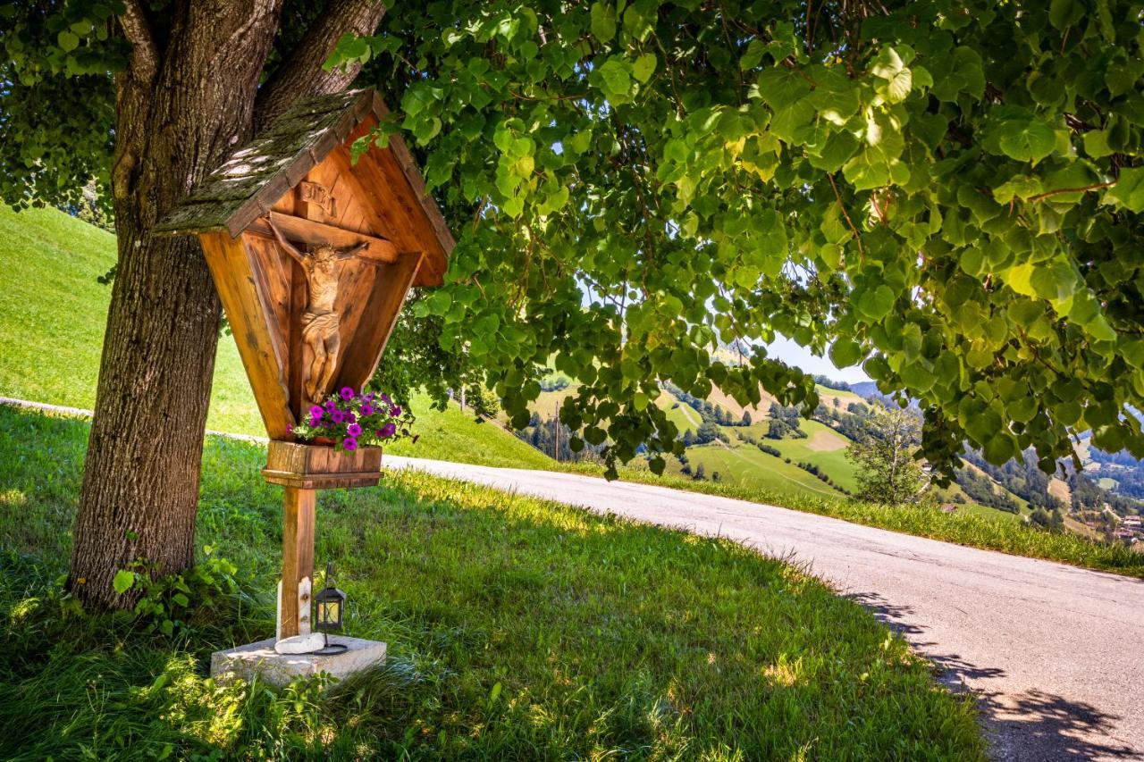 Lindbichlhof Urlaub Am Bio Bauernhof Lägenhet Sankt Johann im Pongau Exteriör bild